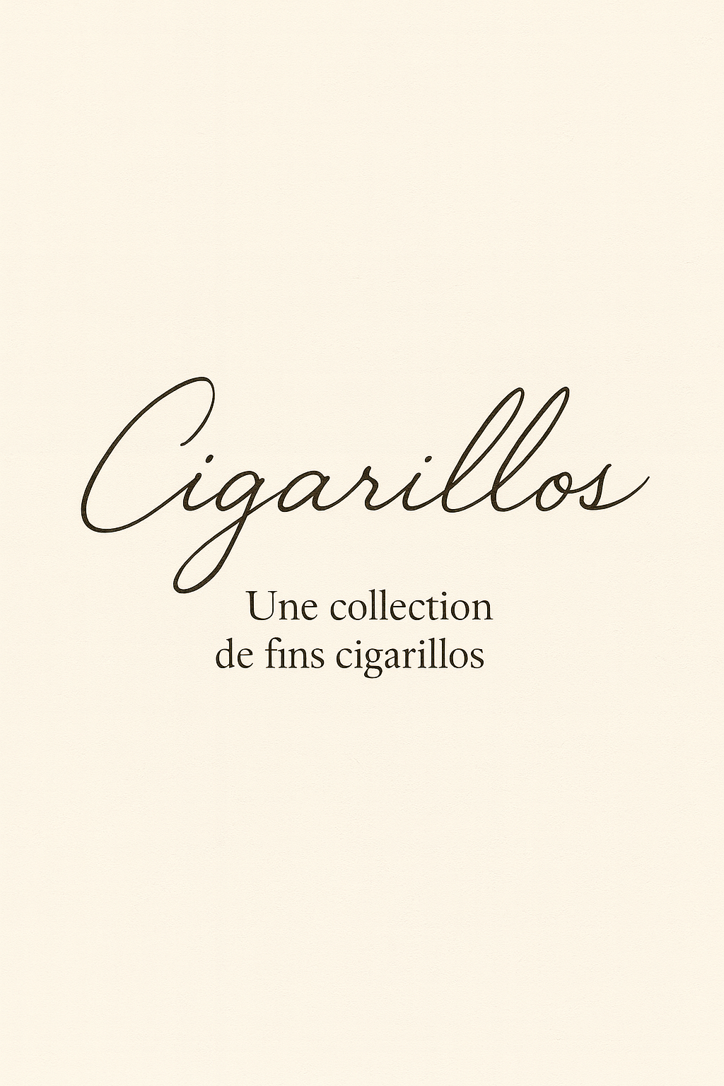 Cigarillos